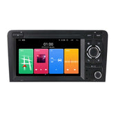 Audi A3 03-12 - 7" Radio m. Apple CarPlay og Android Auto (design 2) – Bilmedie.dk